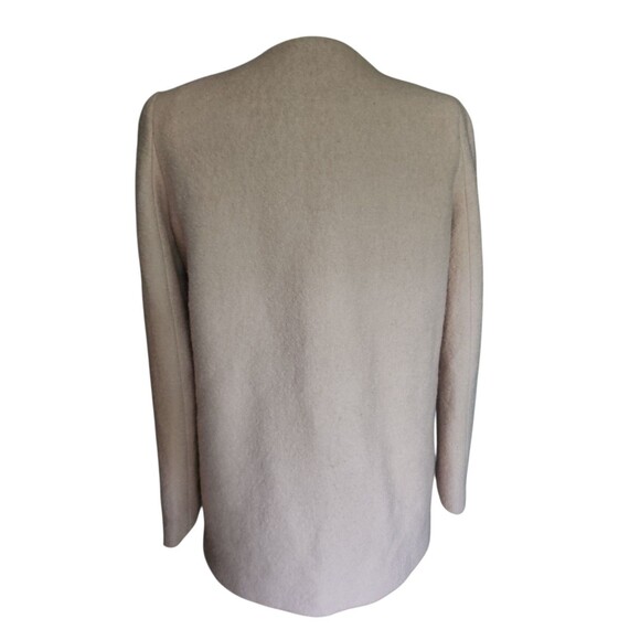 Wayward Rabbit Wool Blend Short Coat Womens Small Pink Old Money Mob Wife Chic - Picture 3 of 10